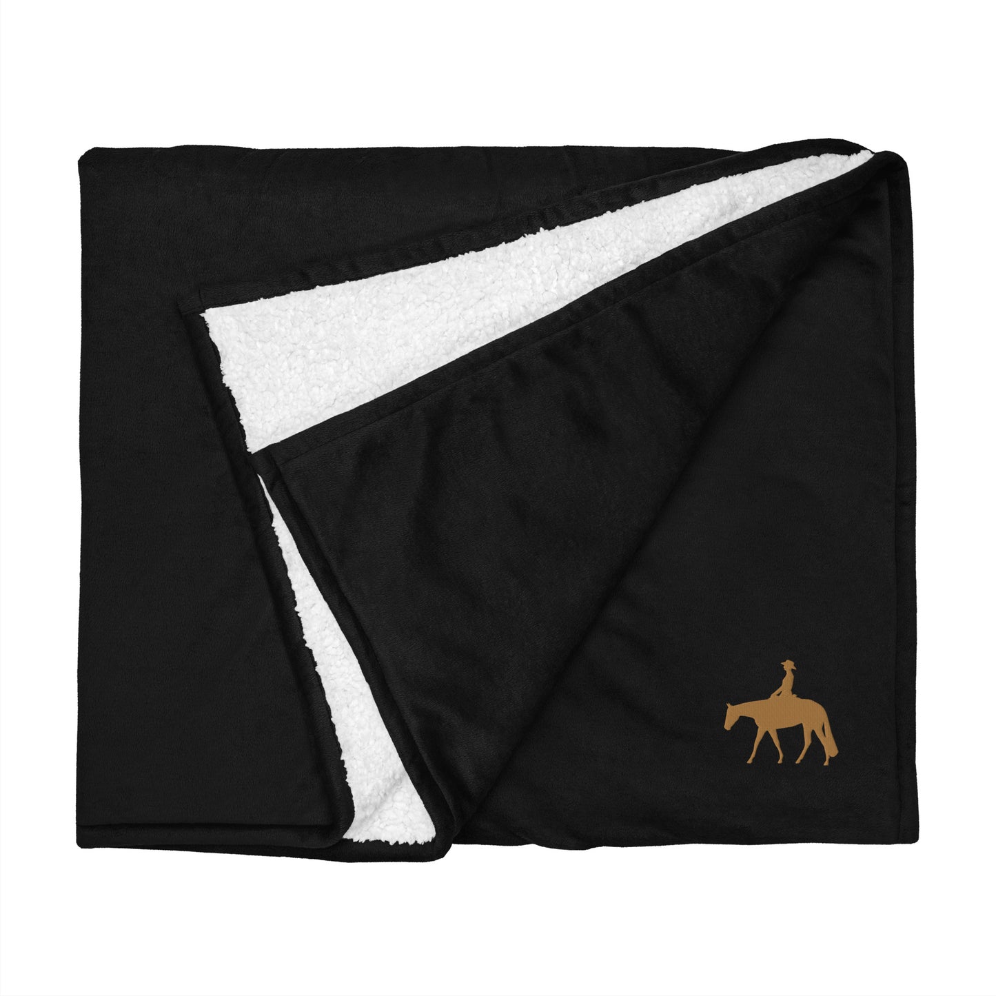 Premium sherpa blanket - Western Pleasure