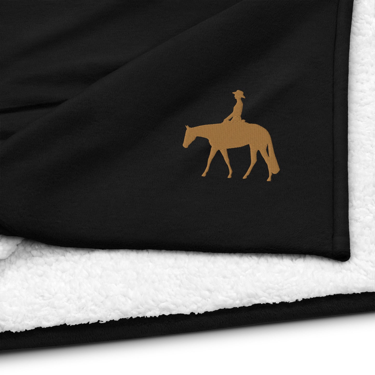 Premium sherpa blanket - Western Pleasure