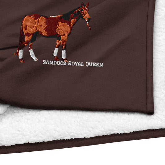 Premium sherpa blanket - Sandoc Royal Queen - aka Queeny