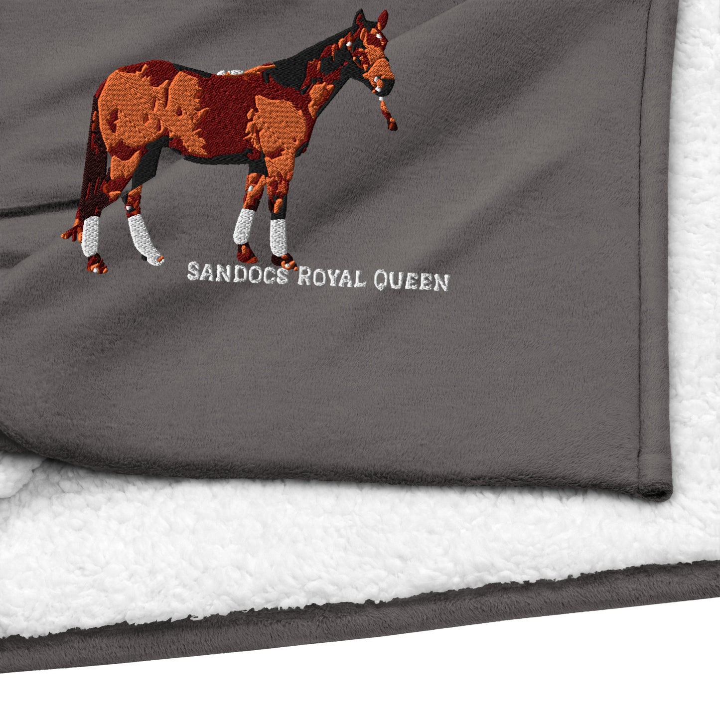 Premium sherpa blanket - Sandoc Royal Queen - aka Queeny