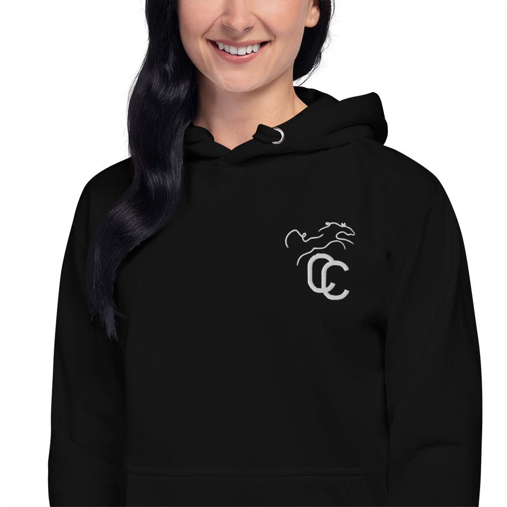Double C Ranch logo hoodie