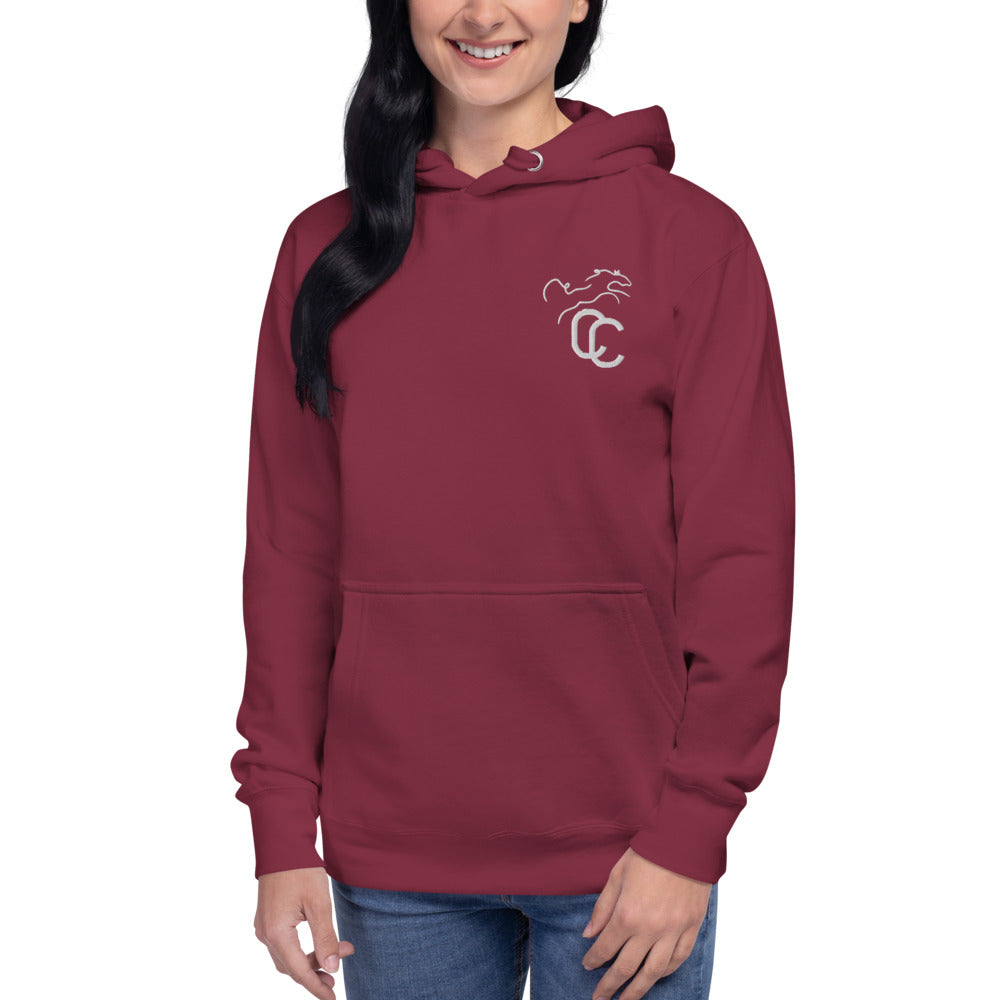 Double C Ranch logo hoodie