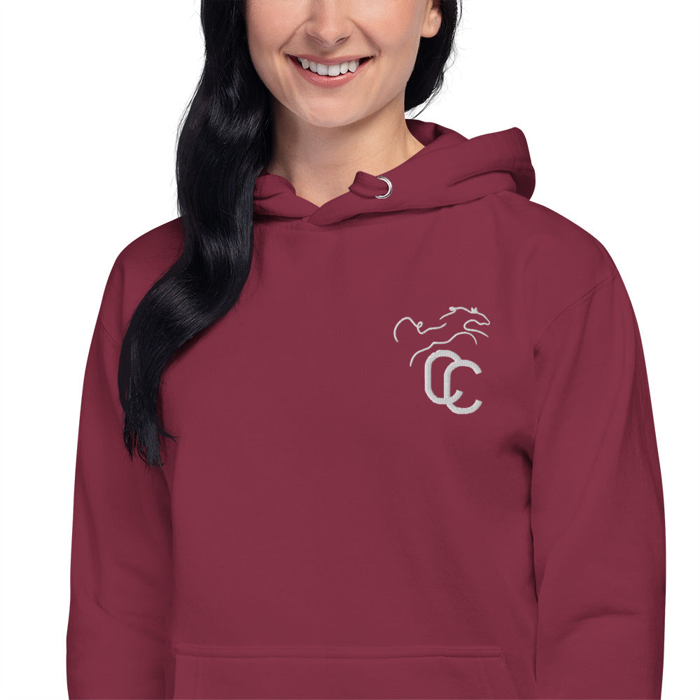 Double C Ranch logo hoodie